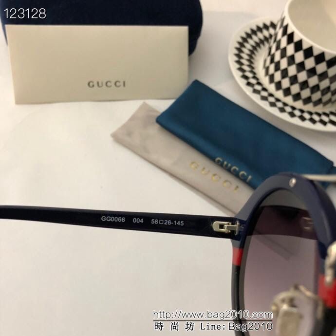 GUCCI古馳 官網代購 GG0066 今年最流行的小蜜蜂鏡腿 太陽鏡  lly1417